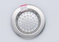 Silver Stainless Steel Sink Strainer Good Filter Effect Corrosion Resistance